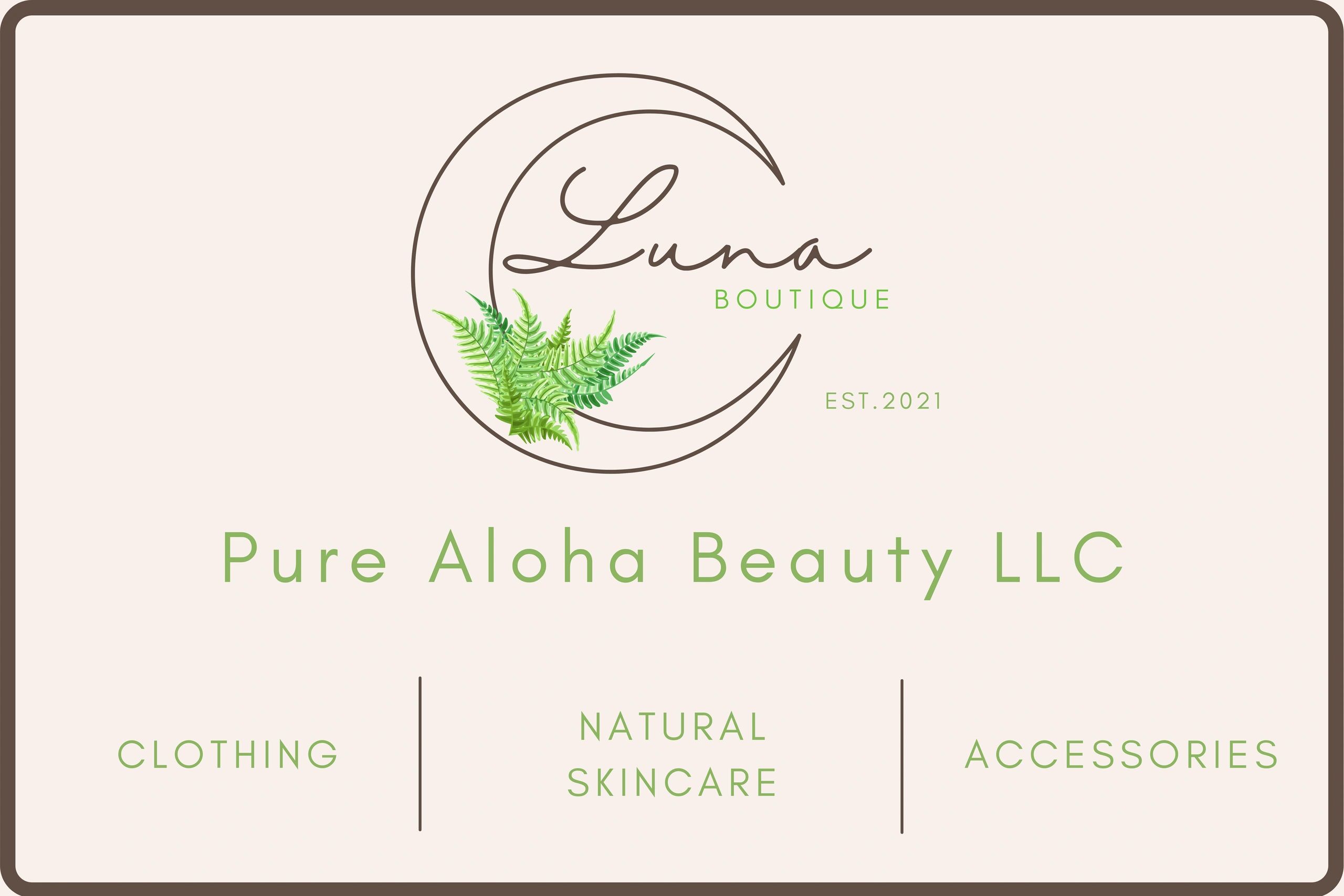 Natural Skincare Pure Aloha Bath Beauty LLC